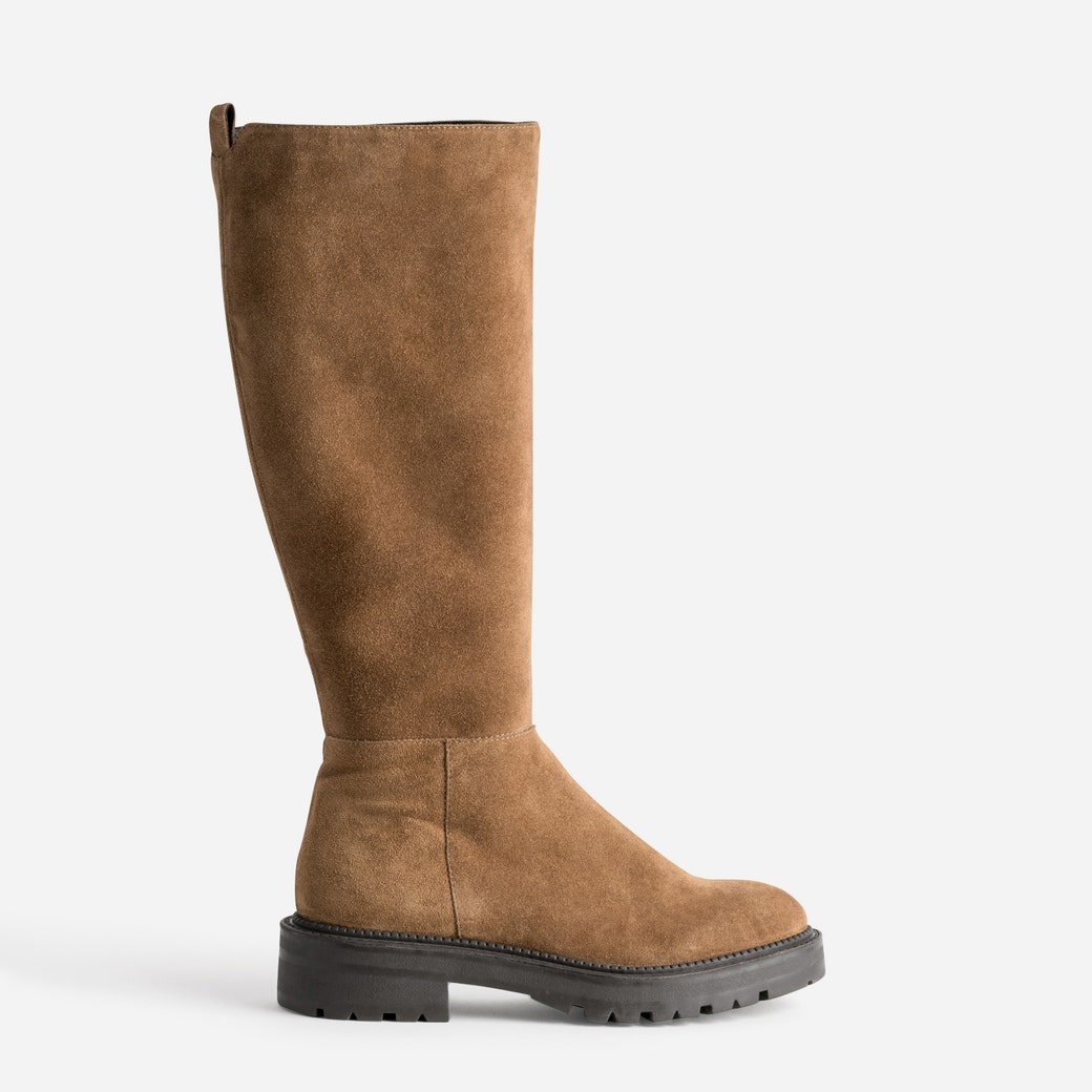 Bottes cognac en cuir ÉRAM